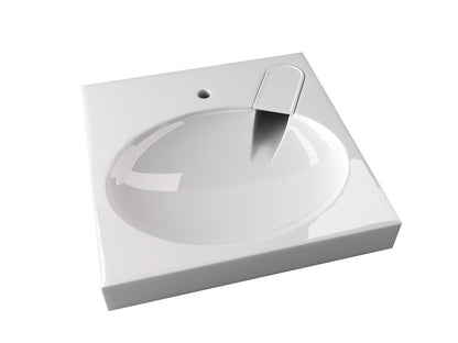 Redokss San OCEAN 60x50 cm Washbasin above a washing machine